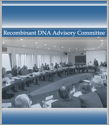 Recombinant DNA Advisory Committee