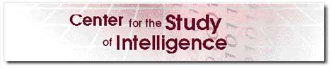 Center for the Study of Intelligence, header