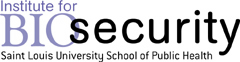 St. Louis University Institute for Biosecurity Logo