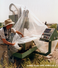 Machine Used to Make Centrifuge Components, Iraq